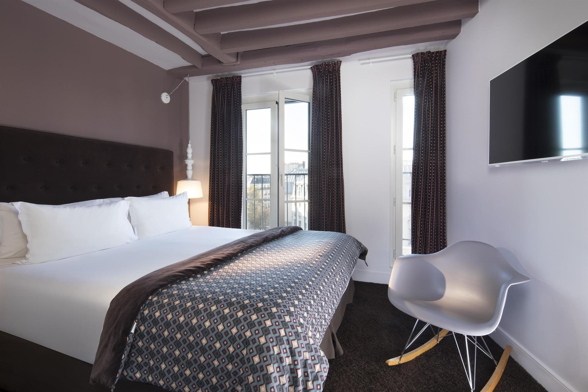 Hôtel Marais Hôme Parijs Buitenkant foto