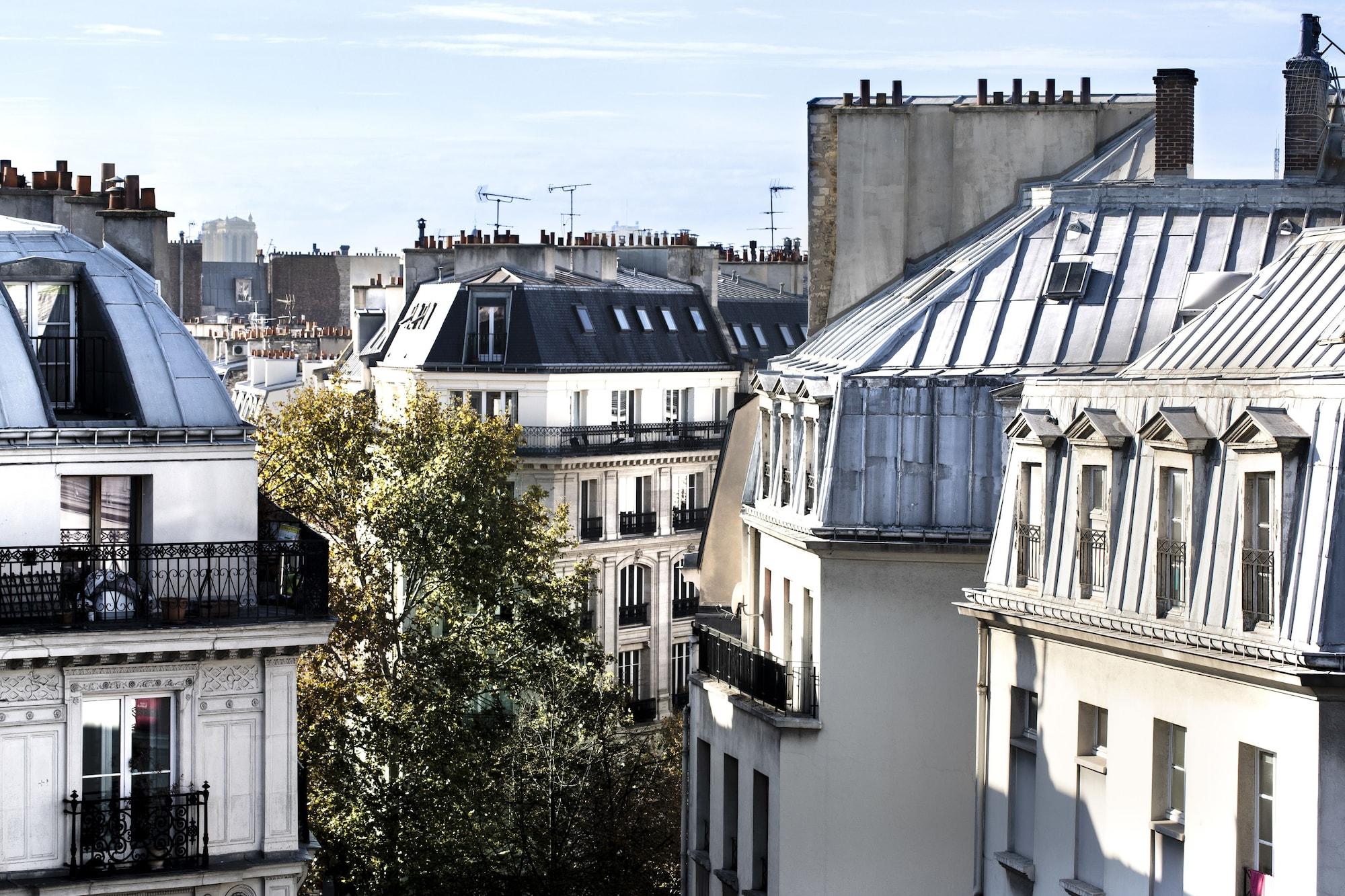 Hôtel Marais Hôme Parijs Buitenkant foto