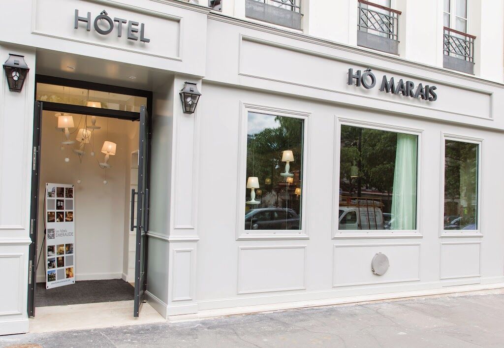 Hôtel Marais Hôme Parijs Buitenkant foto